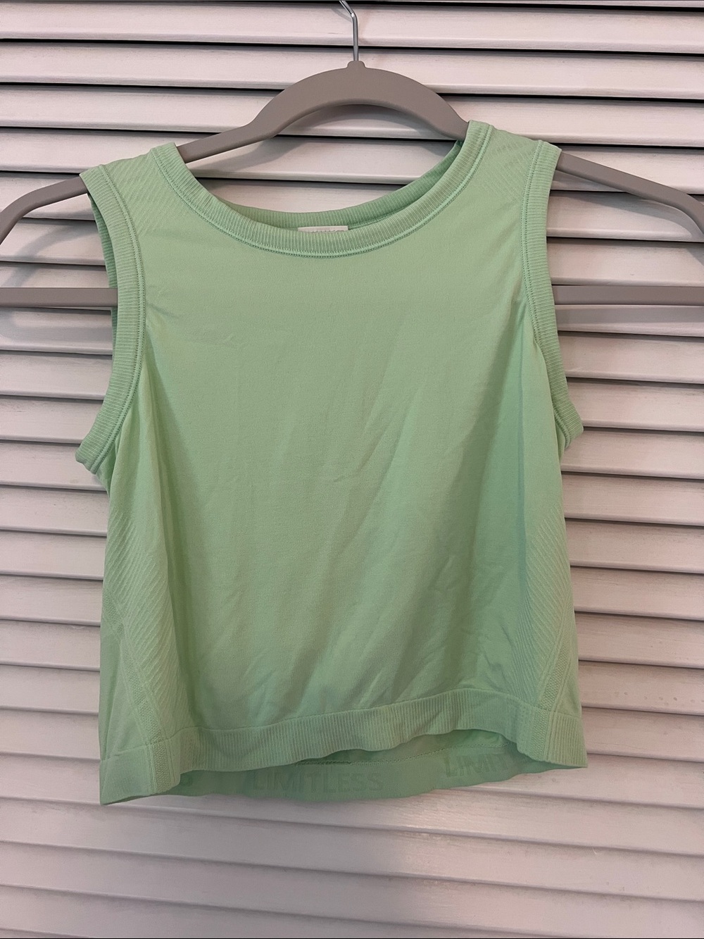 Athleta girls Mint Green Sleeveless Performance Tank